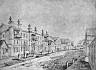 Ул. Доминиканская, слева — отель Ромера;  источник: pinakoteka.zascianek.pl;  Наполеон Орда, 1867 г.