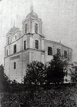 Мстиславль, монастырь кармелитов:  костел Девы Марии